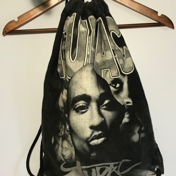 TUPAC DRAWSTRING BAG - TWO-SIDED - Picture 2 of 3